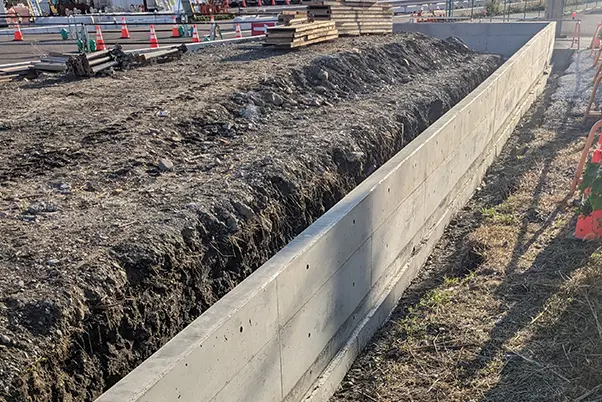 コンクリート基礎工事